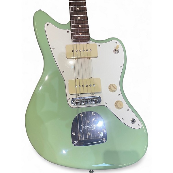 Used Fender PLAYER II JAZZMASTER BIRCH GREEN Solid Body Electric Guitar