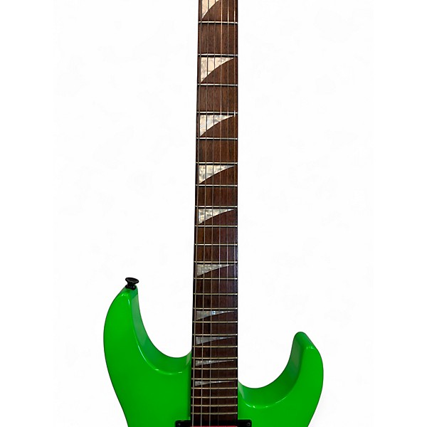 Used Jackson DINKY  DK2X GREEN Solid Body Electric Guitar