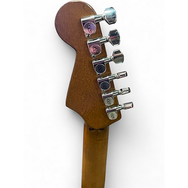 Used 2000s EVH RELIC Black Solid Body Electric Guitar