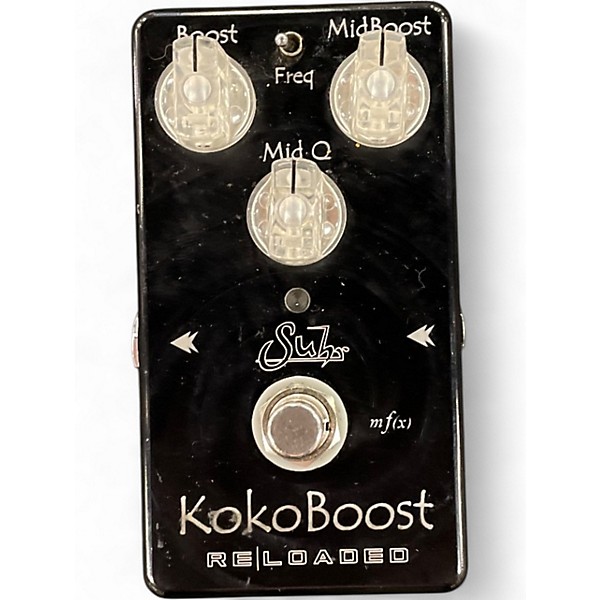 Used Suhr koko boost roloaded Effect Pedal