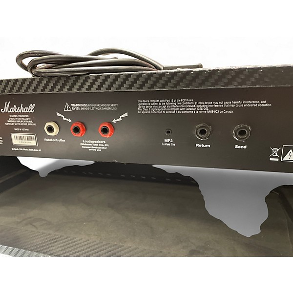 Used Marshall MG100HCFX 100W Solid State Guitar Amp Head