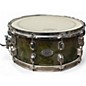 Used Logos 14X6 Fatback Series Snare Nuclear Green Drum thumbnail