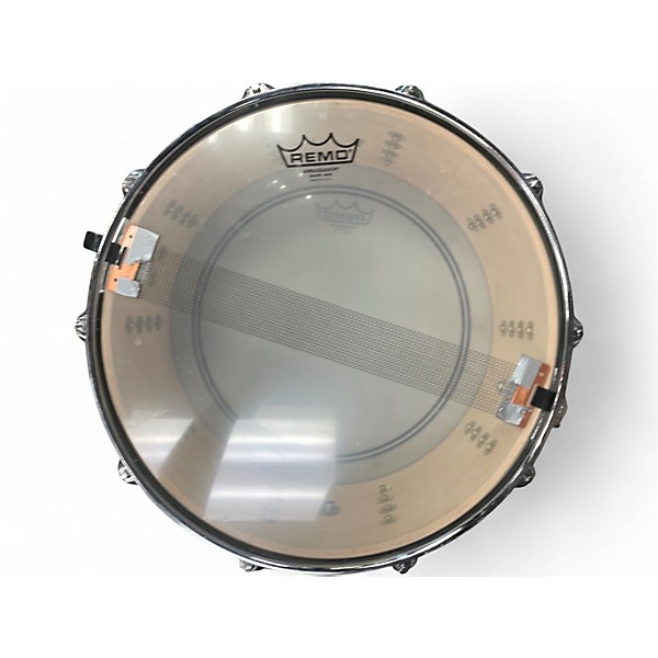 Used Logos 14X6 Fatback Series Snare Nuclear Green Drum