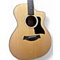 Used Taylor 214CE PLUS Natural Acoustic Electric Guitar