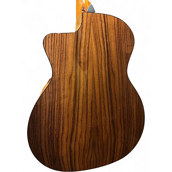 Used Taylor 214CE PLUS Natural Acoustic Electric Guitar