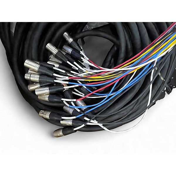 Used Livewire Advantage 24x4 Snake With XLR Returns 100 ft. Black Snake