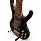 Used Ibanez BTB406QM Trans Black Electric Bass Guitar