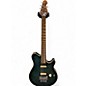 Used Ernie Ball Music Man AXIS YUCATAN BLUE QUILT Solid Body Electric Guitar thumbnail