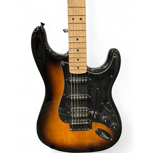 Used Squier Bullet Stratocaster 2 Color Sunburst Solid Body Electric Guitar