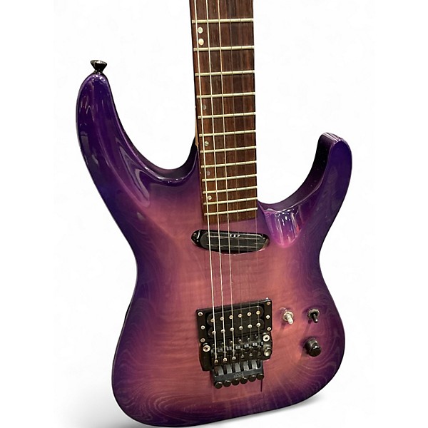 Used ESP Horizon I Trans Purple Solid Body Electric Guitar