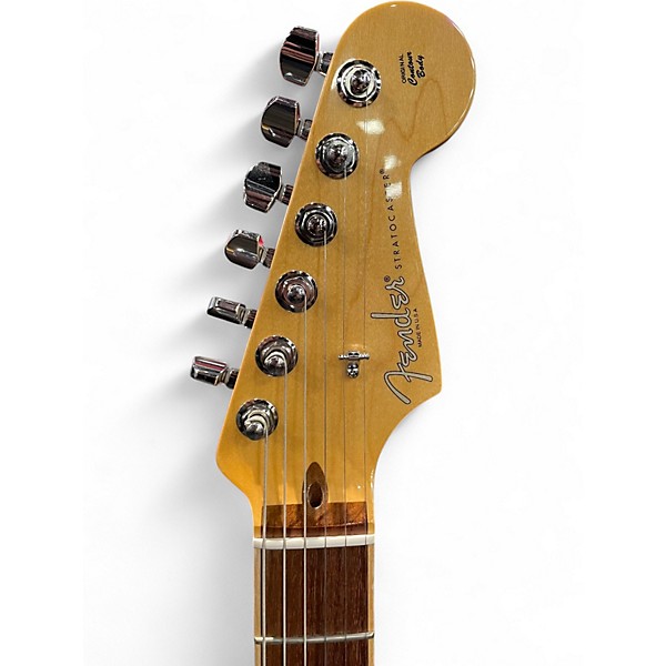 Used Fender Limited Edition American Standard Stratocaster Channel Bound Dakota Red Solid Body Electric Guitar