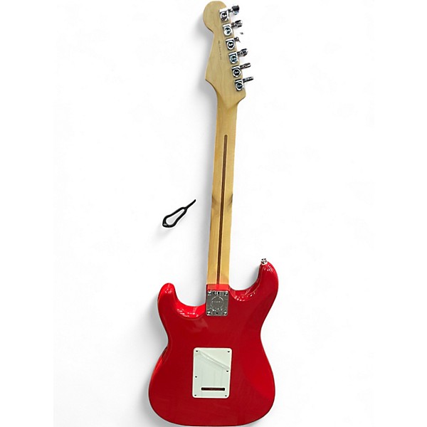 Used Fender Limited Edition American Standard Stratocaster Channel Bound Dakota Red Solid Body Electric Guitar