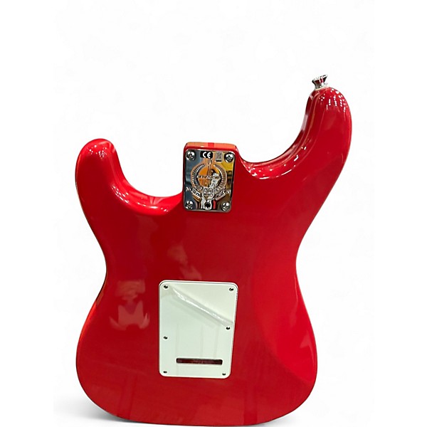 Used Fender Limited Edition American Standard Stratocaster Channel Bound Dakota Red Solid Body Electric Guitar