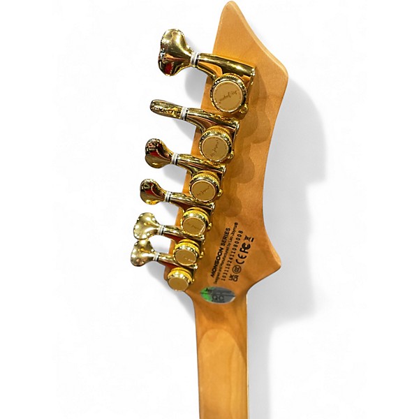 Used Leo Jaymz Monsoon Deluxe Black Solid Body Electric Guitar