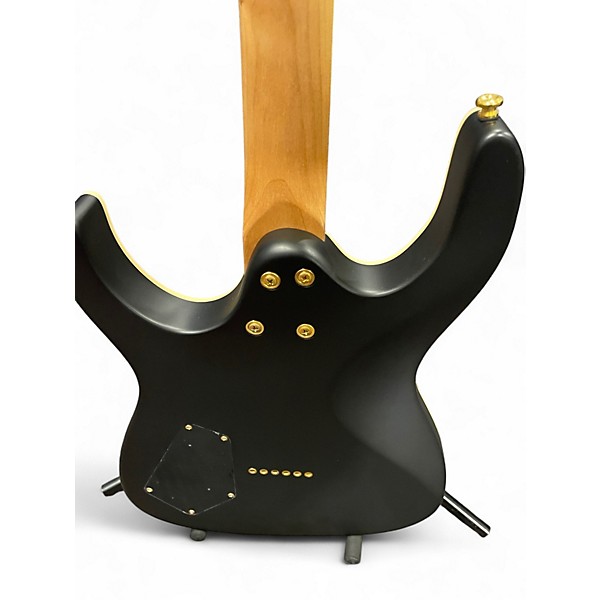 Used Leo Jaymz Monsoon Deluxe Black Solid Body Electric Guitar