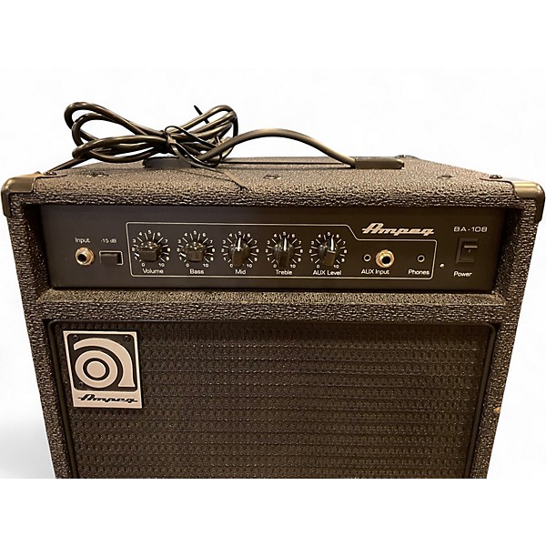 Used Ampeg BA108 25W 1X8 Bass Combo Amp