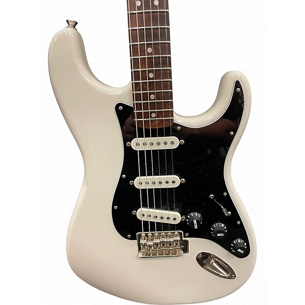 Used Squier CLASSIC VIBE 70S STRATOCASTER Olympic White Solid Body Electric Guitar