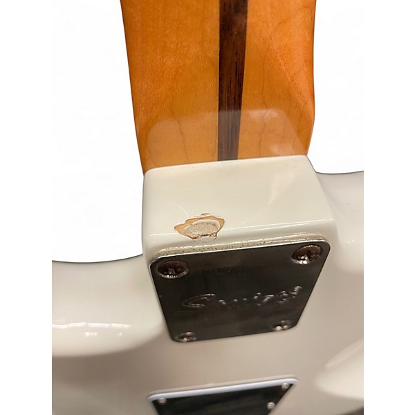 Used Squier CLASSIC VIBE 70S STRATOCASTER Olympic White Solid Body Electric Guitar