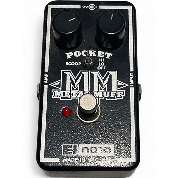 Used Electro-Harmonix Nano Pocket Metal Muff Distortion Effect Pedal