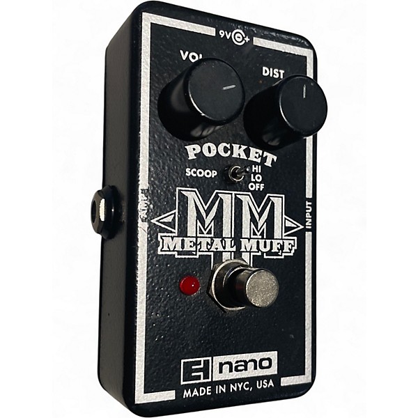 Used Electro-Harmonix Nano Pocket Metal Muff Distortion Effect Pedal