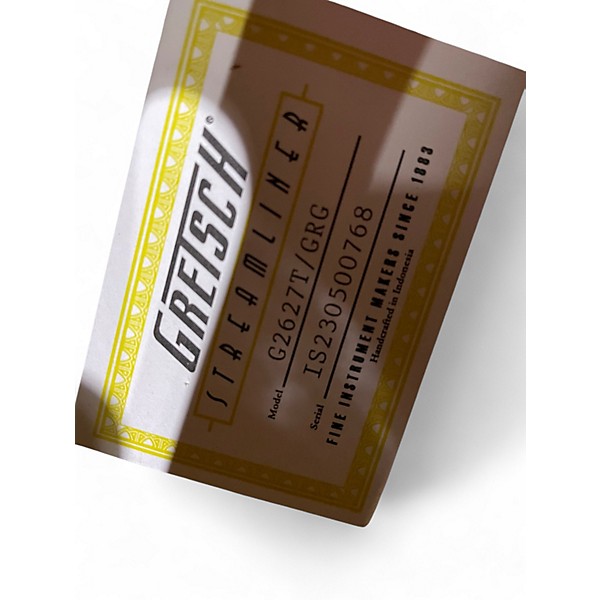 Used Gretsch Guitars G2627T Sherwood Green Metallic Hollow Body Electric Guitar