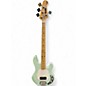 Used Sterling by Music Man Sub 4 SURF GREEN  Electric Bass Guitar thumbnail