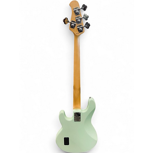 Used Sterling by Music Man Sub 4 SURF GREEN  Electric Bass Guitar