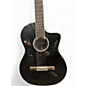 Used Cordoba fusion 5 Jet Black Classical Acoustic Guitar thumbnail
