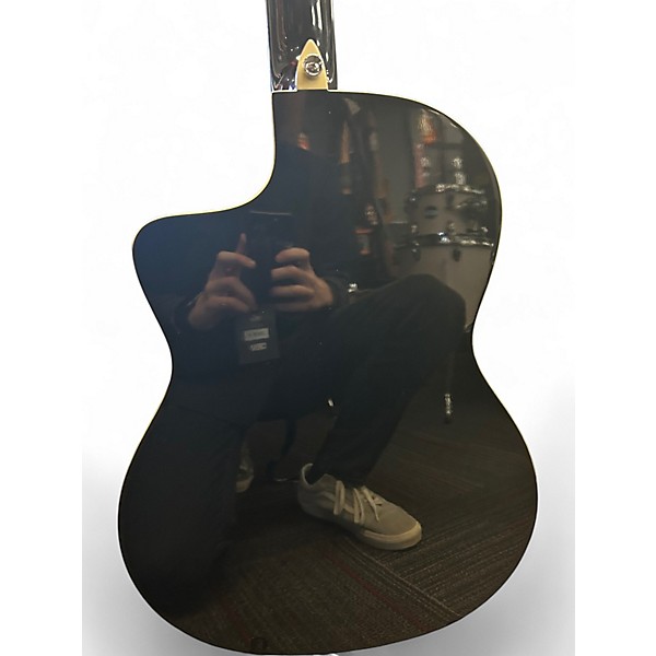 Used Cordoba fusion 5 Jet Black Classical Acoustic Guitar
