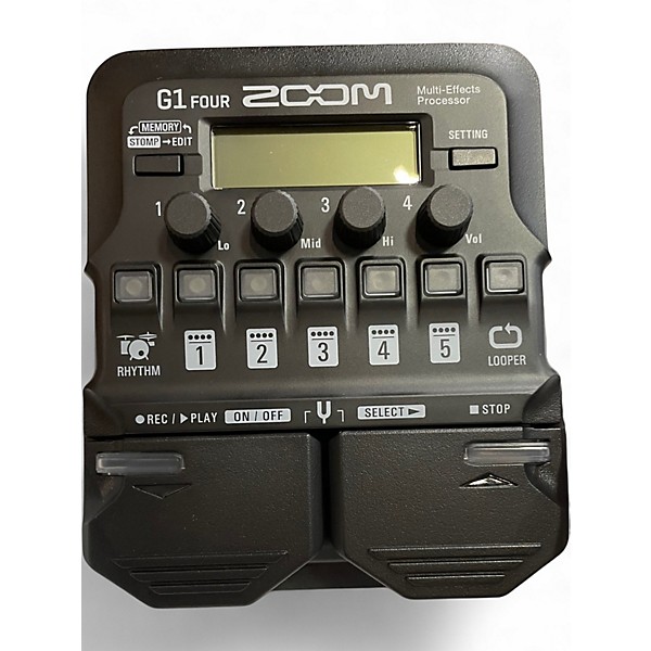 Used Zoom G1 Four Effect Processor