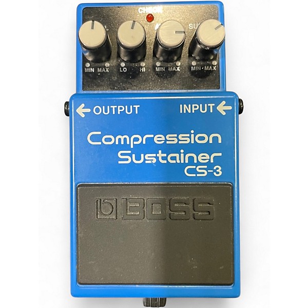 Used BOSS CS3 Compressor Sustainer Effect Pedal