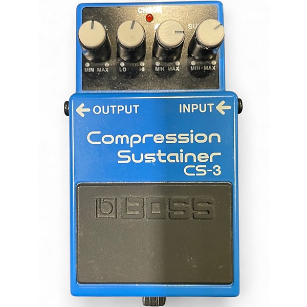 Used BOSS CS3 Compressor Sustainer Effect Pedal