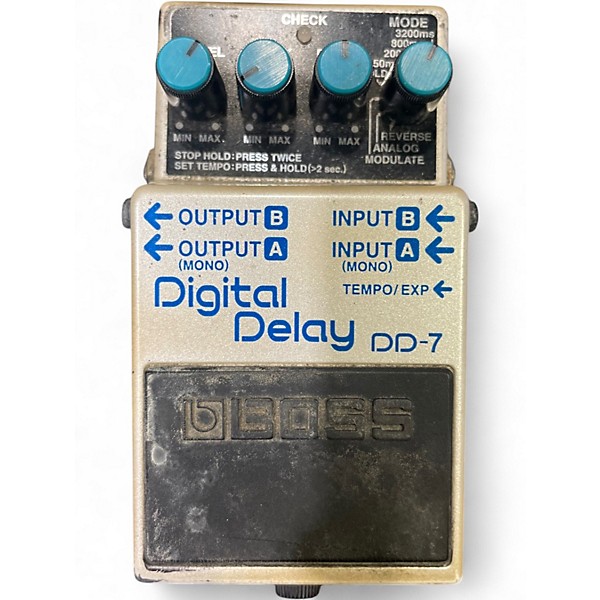Used BOSS DD7 Digital Delay Effect Pedal