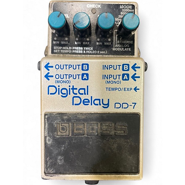 Used BOSS DD7 Digital Delay Effect Pedal