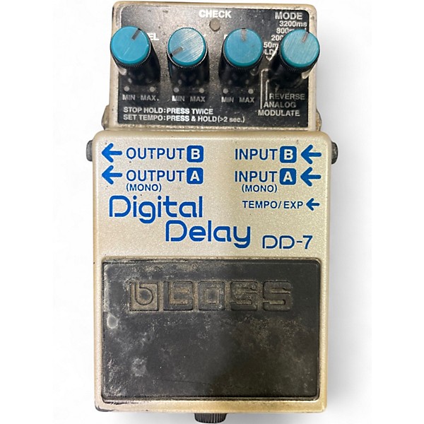 Used BOSS DD7 Digital Delay Effect Pedal
