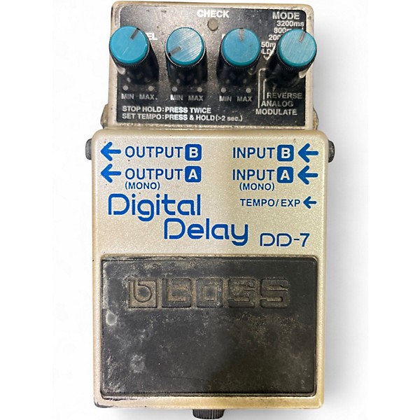 Used BOSS DD7 Digital Delay Effect Pedal