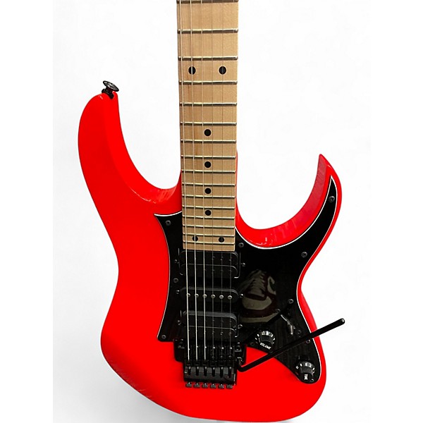 Used Ibanez RG550 Genesis Series Red Flare Solid Body Electric Guitar