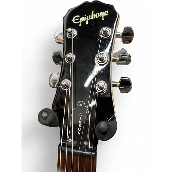 Used Epiphone 1966 G400 Pro White Solid Body Electric Guitar