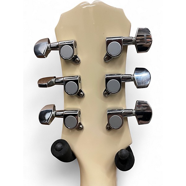 Used Epiphone 1966 G400 Pro White Solid Body Electric Guitar