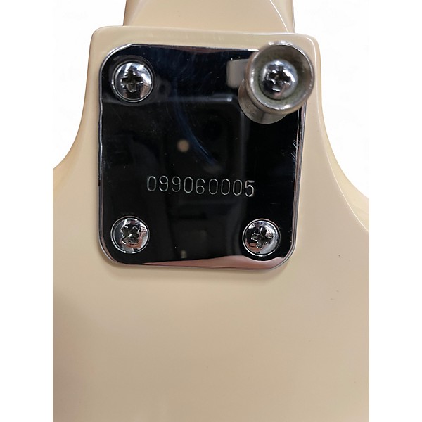 Used Epiphone 1966 G400 Pro White Solid Body Electric Guitar