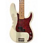 Used Fender PRECISION BASS White Electric Bass Guitar