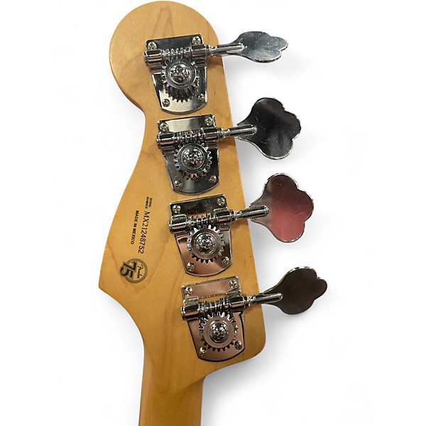 Used Fender PRECISION BASS White Electric Bass Guitar