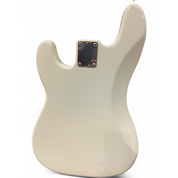 Used Fender PRECISION BASS White Electric Bass Guitar
