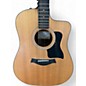 Used Taylor 110CE Natural Acoustic Electric Guitar