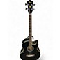 Used Ibanez AE5BE Black Acoustic Bass Guitar thumbnail