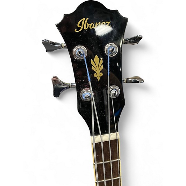 Used Ibanez AE5BE Black Acoustic Bass Guitar