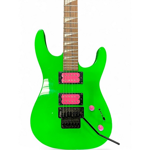 Used Jackson DX2XR GREEN Solid Body Electric Guitar