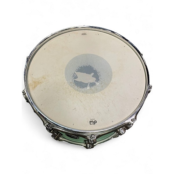 Used DW 14X8 Performance Series Snare Seafoam Green Drum