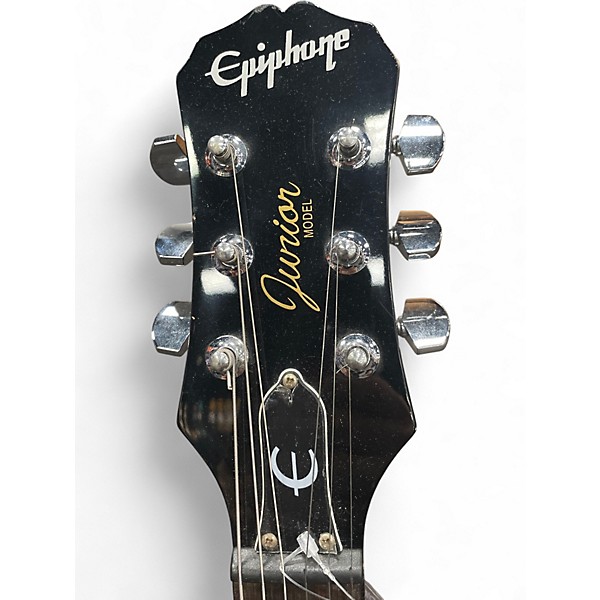 Used Epiphone Les Paul Junior Ebony Solid Body Electric Guitar