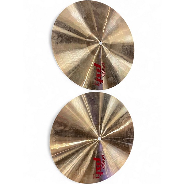 Used Paiste 14in PST7 Hi Hat Pair Cymbal
